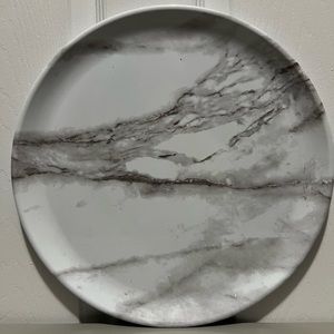 Marble decor plate